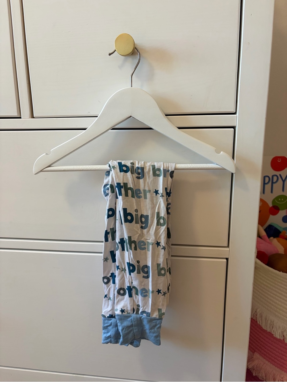 Caden Lane Big Brother Bamboo Pajama Bottoms Boys 3T